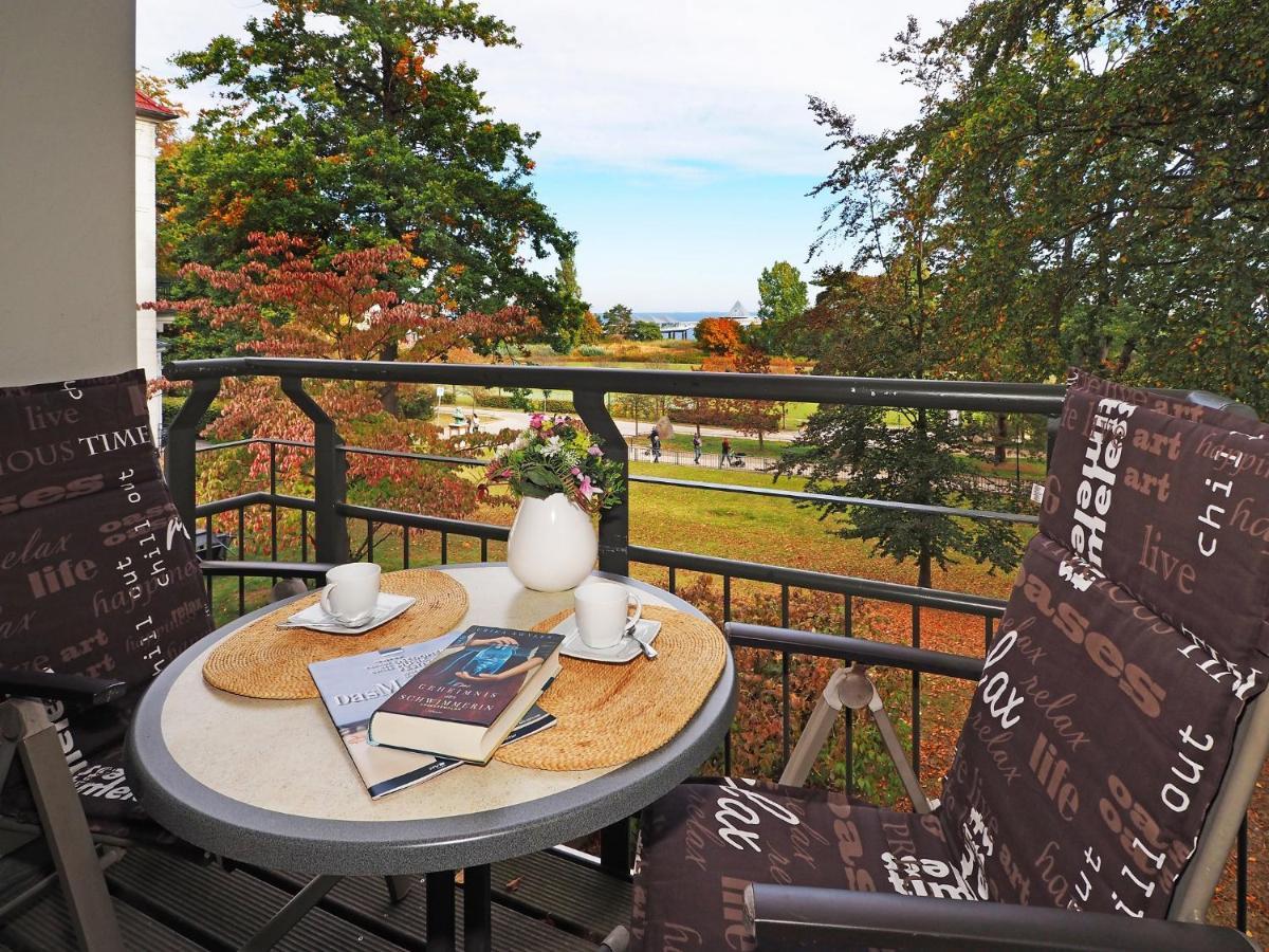 Kaiservillen Heringsdorf - Ferienwohnung Mit 1 Schlafzimmer Und Balkon Dr4 Eksteriør bilde