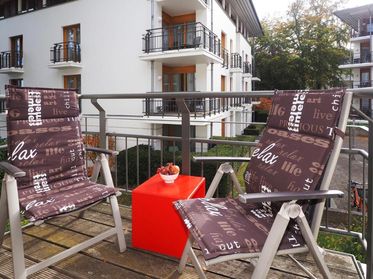 Kaiservillen Heringsdorf - Ferienwohnung Mit 1 Schlafzimmer Und Balkon Dr4 Eksteriør bilde